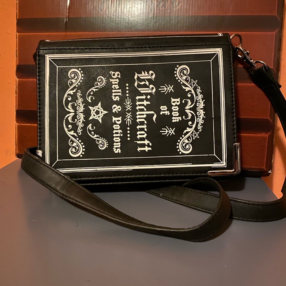 Black Book of Witchcraft Crossbody Bag